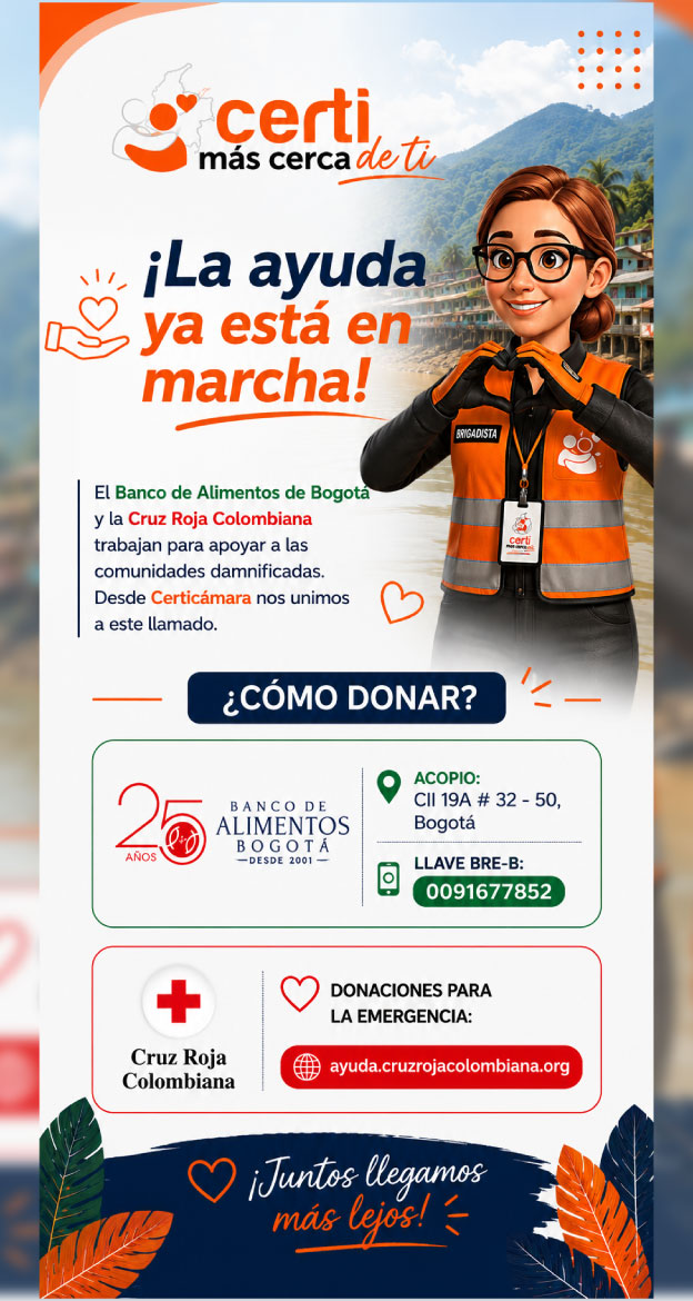 Certi más cerca de ti, cerTi más solidaria