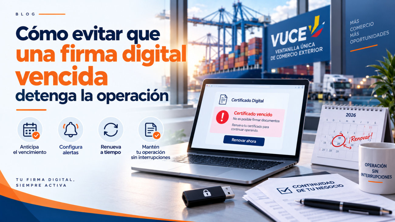 Cómo evitar que una firma digital vencida detenga la operación